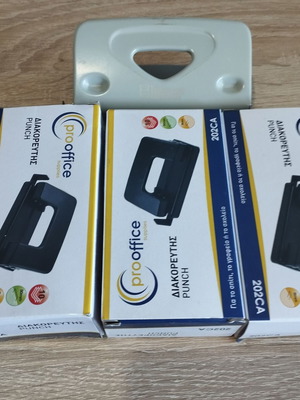 Pro Office hole punches new, pack of 4