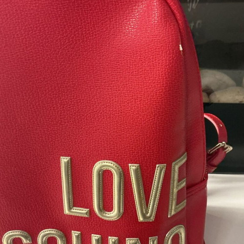 Moschino backpack used, red