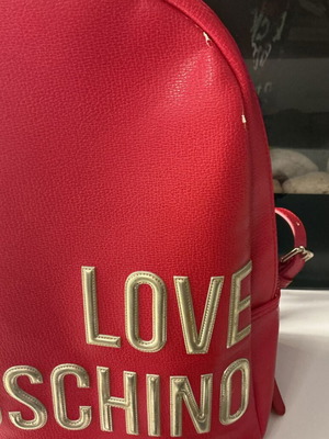 Moschino backpack used, red