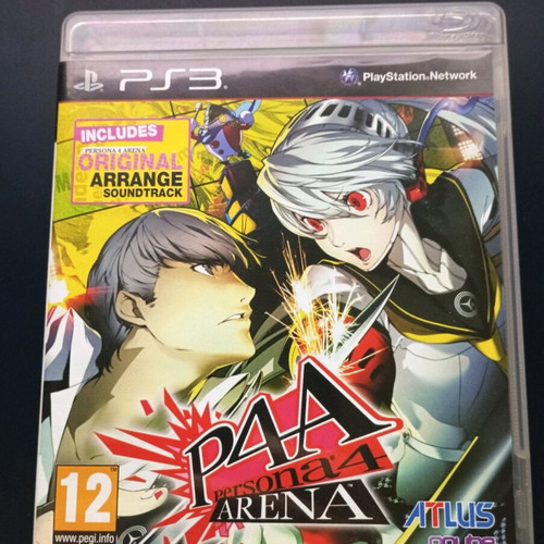 Persona 4 Arena σαν καινούργιο με soundtrack
