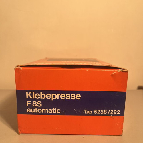 Agfa Klebepresse F 8S Automatic film splicer new