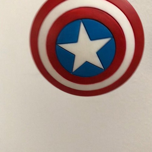 Captain America Shield ornament new, Marvel Comics 1998