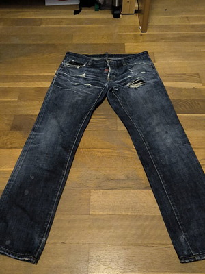 Dsquared Jean new, size 5XL, gray and blue