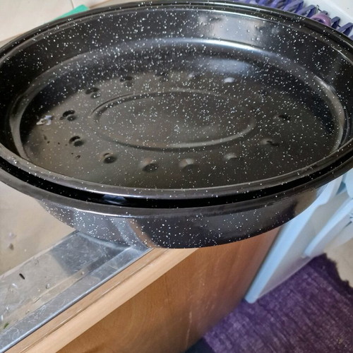 Enamel Roasting Pan new, 45cm x 35cm