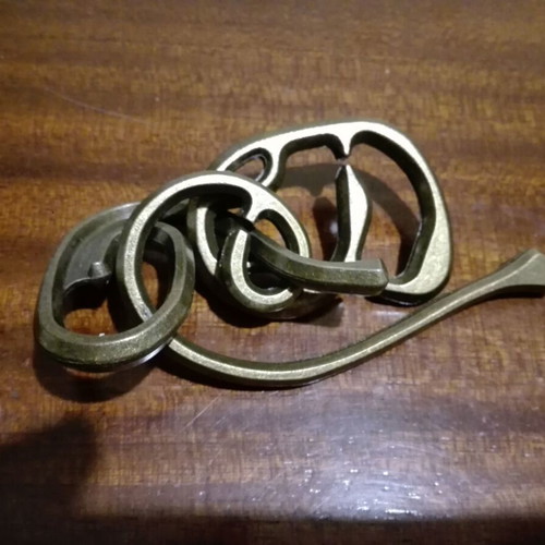 Hanayama cast Enigma puzzle used, highest difficulty