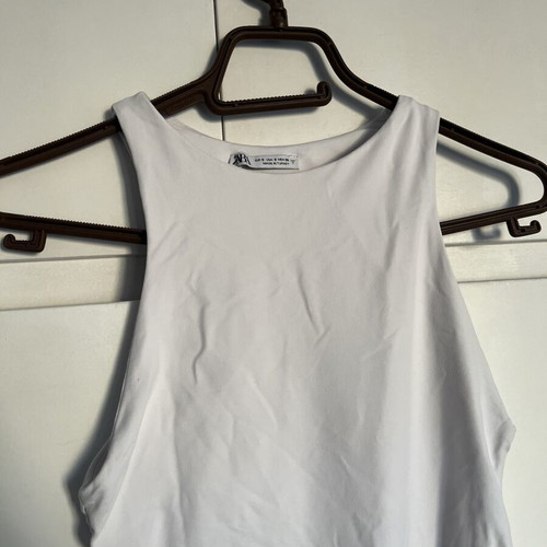 Zara λευκό κορμάκι small μέγεθος σαν καινούργιο