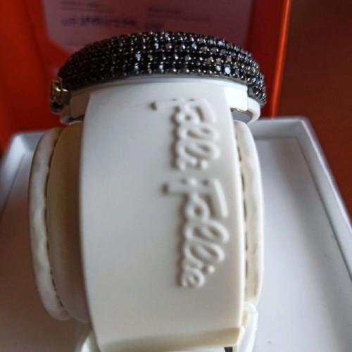 Folli Follie watch with Swarovski crystal like new