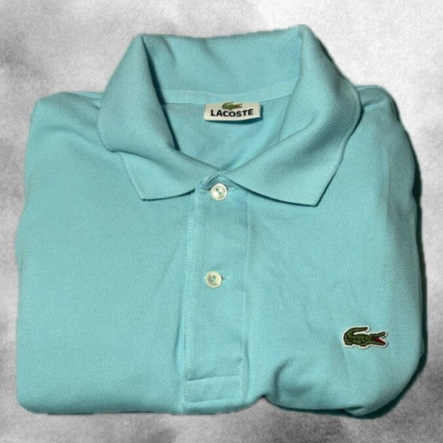 Lacoste long sleeve shirt blue like new size M