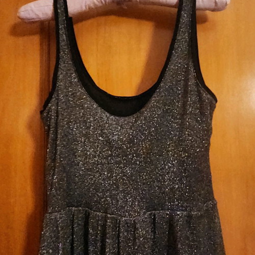 Dress with glitter size M 38 10 with minimal wear