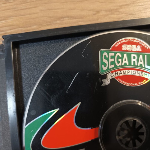 Sega Rally Saturn Pal used video game