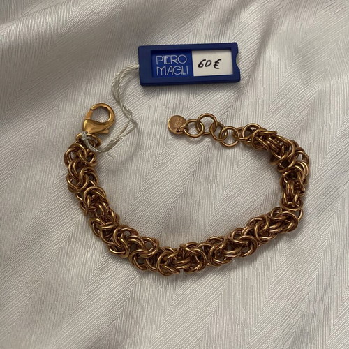 Stainless steel women's bracelet new, rose gold plated
