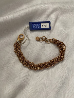 Stainless steel women's bracelet new, rose gold plated