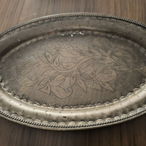 Brass tray used