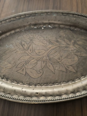 Brass tray used