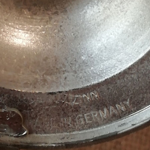 Kleiber ceramic beer mug vintage like new with metal lid