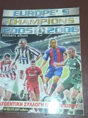 Europes Champions 2005/2006 sticker album
