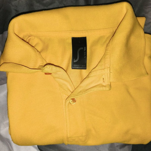 Sol's yellow polo shirt used, size S