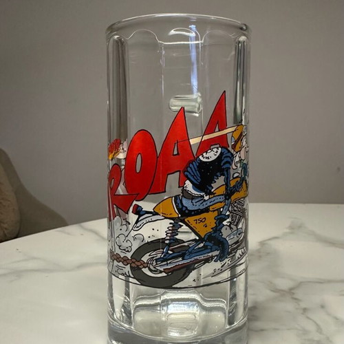Collectible beer glass 0.3l used