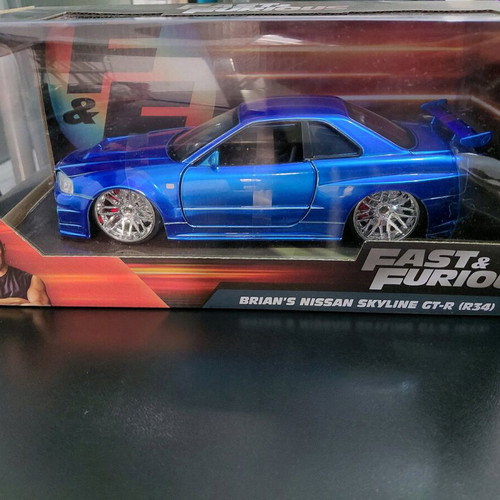Jada Nissan Skyline Fast and Furious 1:24 New