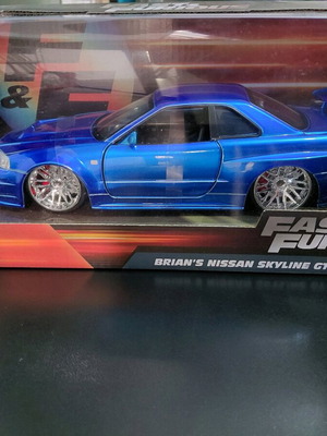 Jada Nissan Skyline Fast and Furious 1:24 New