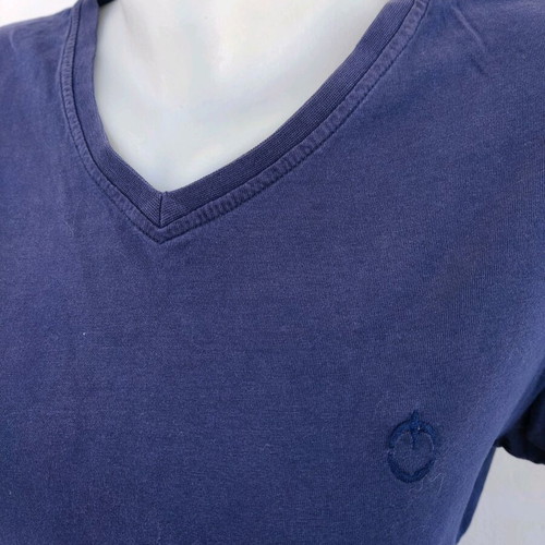 Men's dark blue shirt used, size S/M