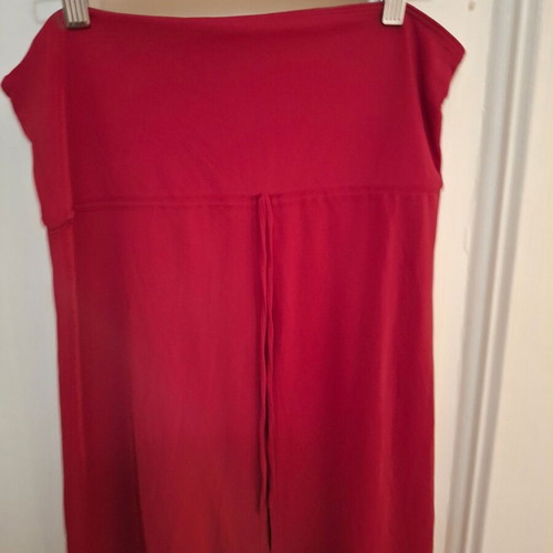 Calzedonia medium beach dress skirt red like new