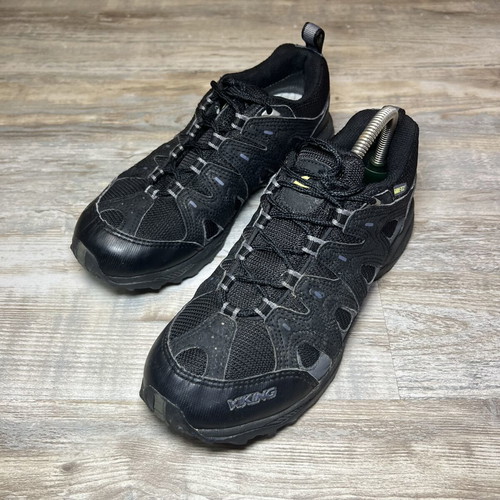 Viking Gore-Tex Hiking Shoes Black Waterproof Used Size 38