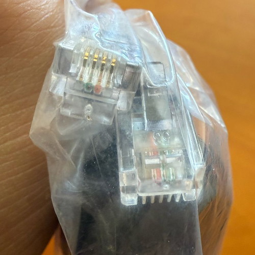 RJ11 telephone cables pack of 3 like new