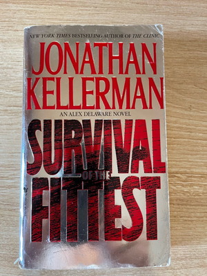 Novel Survival of the Fittest του Jonathan Kellerman, σαν καινούργιο