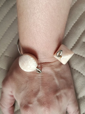 Handmade bracelets in excellent condition, set of two