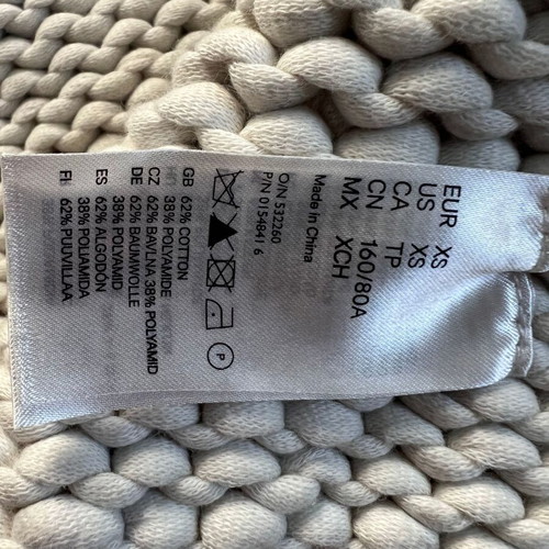 Maison Martin Margiela x H&M Gray Cardigan XS Like New