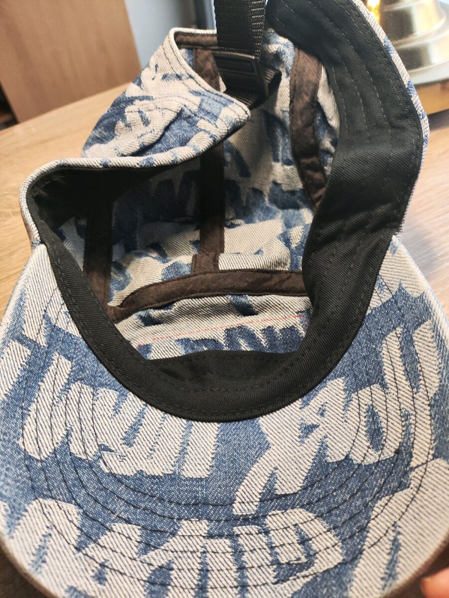 SUPREME FAT TIP JACQUARD DENIM CAMP CAP… - € 98,00 - Vendora.bg