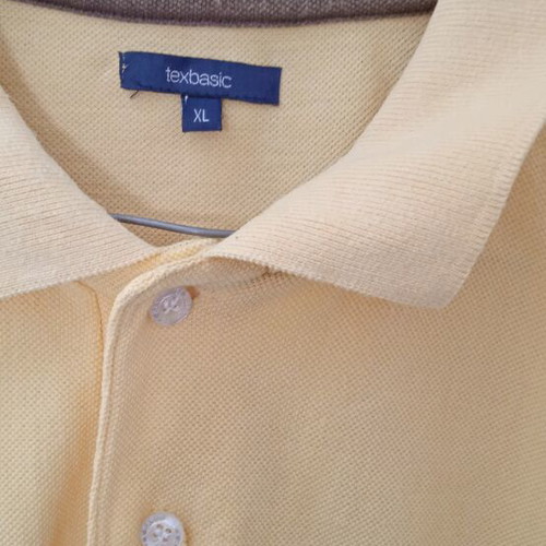 Tex Basic blouse yellow used, size XL fits XXL