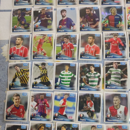 Asteria 2018 stickers used, collection of 137 pieces by Giannakis