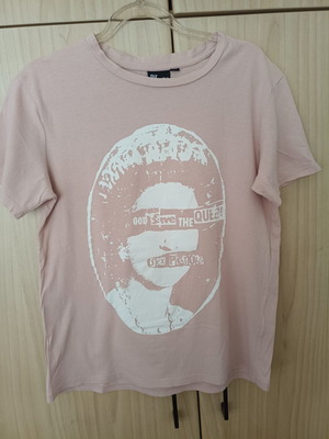 Tally-weijl Sex Pistols κοντομάνικο T-shirt Small σαν καινούργιο, ροζ
