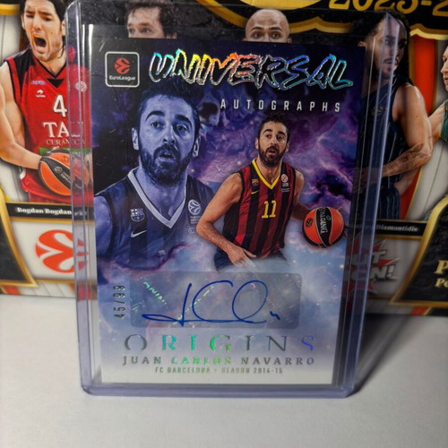 2025-26 Panini Origins EuroLeague Juan Carlos Navarro Auto card like new