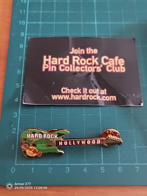 Καρφίτσα Hard Rock Cafe Hollywood κιθάρα