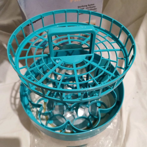 Bottle sterilizer and pacifiers new in box with all accessories