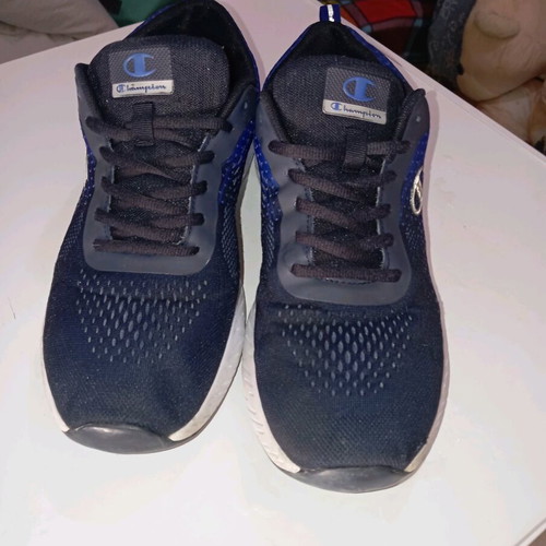 Champion No44 athletic shoes like new, dark blue and light blue