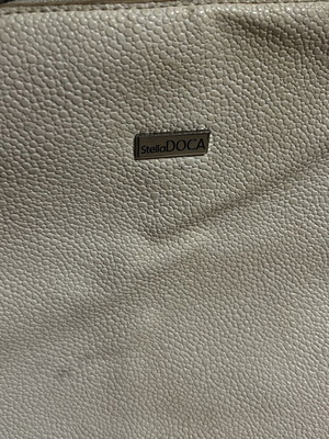 Doca backpack white used with minor imperfections