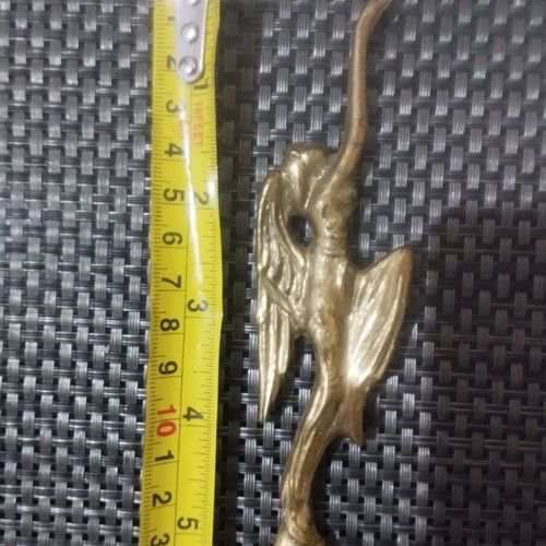 Bronze angel figure like new with screw base