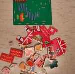 Wooden Farm Playtive toy like new, assembly set