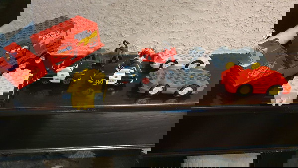 lego duplo αυτοκινητακία μεταχειρισμένα