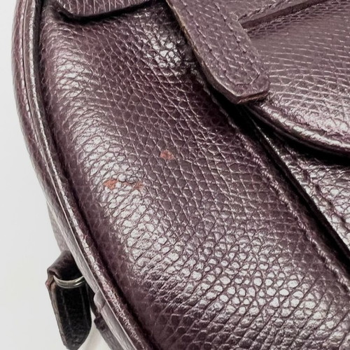 Gianni Versace vanity case used, purple