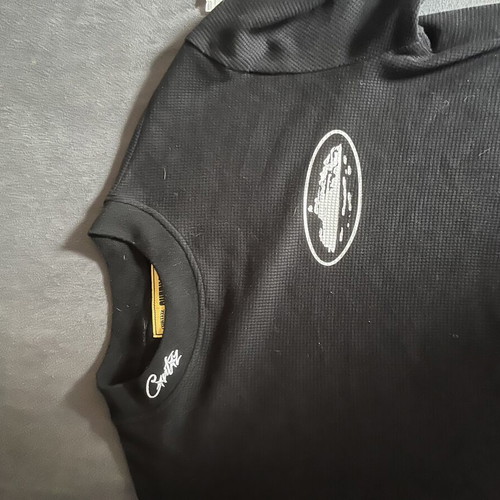 Corteiz thin sweatshirt black, size M with blue balaclava gift