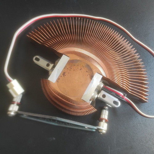 Zalman VF700-AlCu Graphics Card Cooler used, retro PC VGA