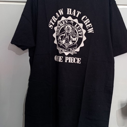 One Piece men's short-sleeve T-shirt like new, size 3XL, black