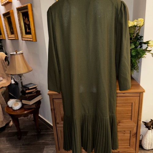 Vintage dress used, oil color, size L