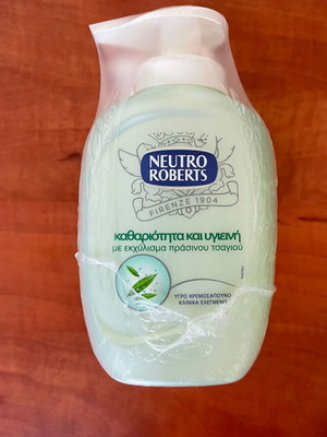 Neutro Roberts liquid cream soap 300ml new, pack of 3