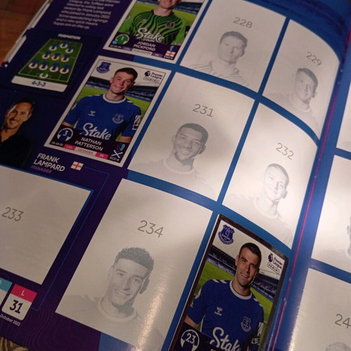 Panini Premier League 2023 sticker album like new